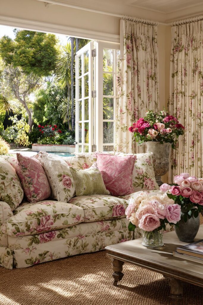 Cottage Romance with Floral Abundance