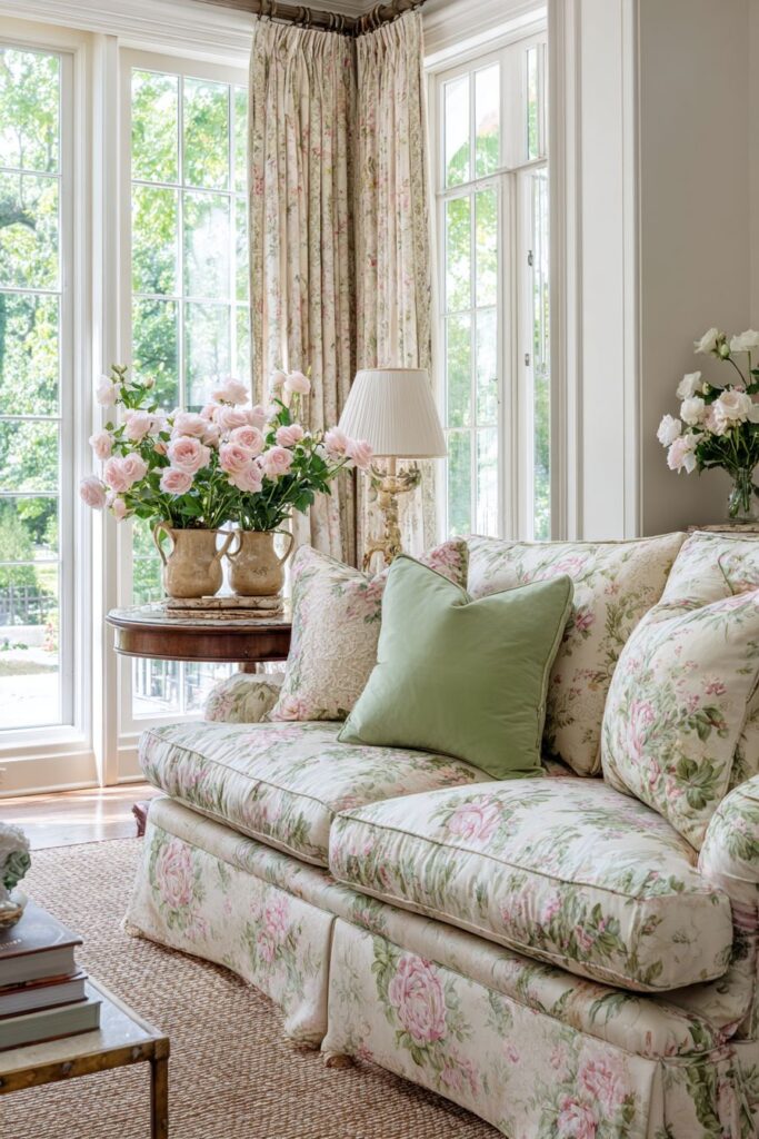 Cottage Romance with Floral Abundance