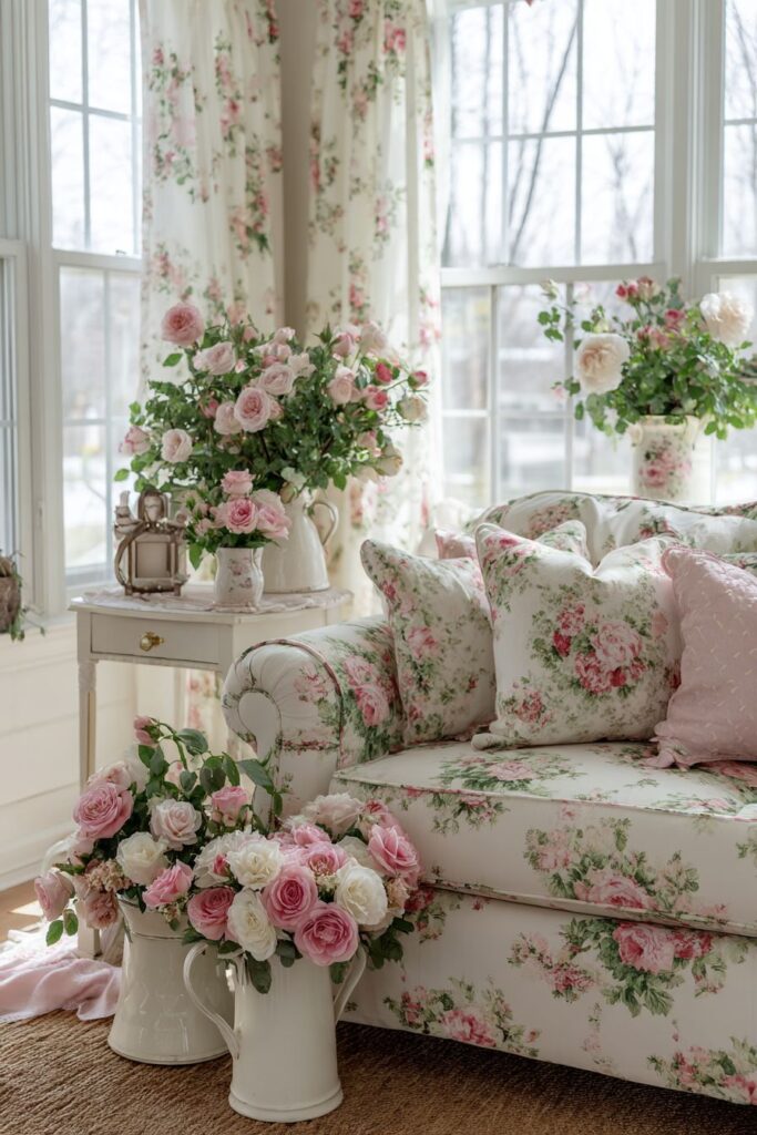 Cottage Romance with Floral Abundance
