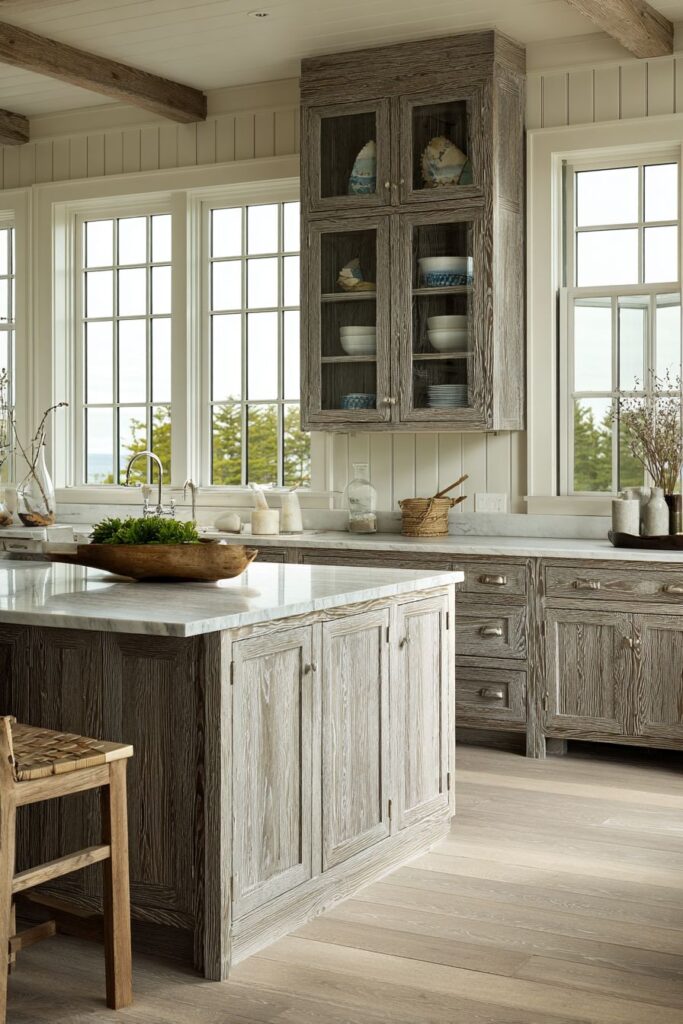 Coastal Weathered Cedar Driftwood Aesthetic