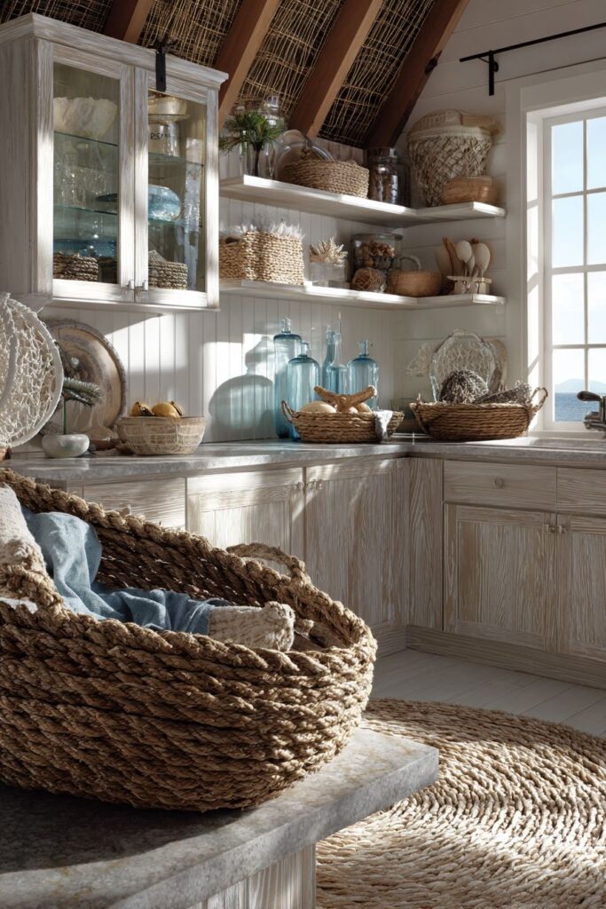 Coastal Weathered Cedar Driftwood Aesthetic