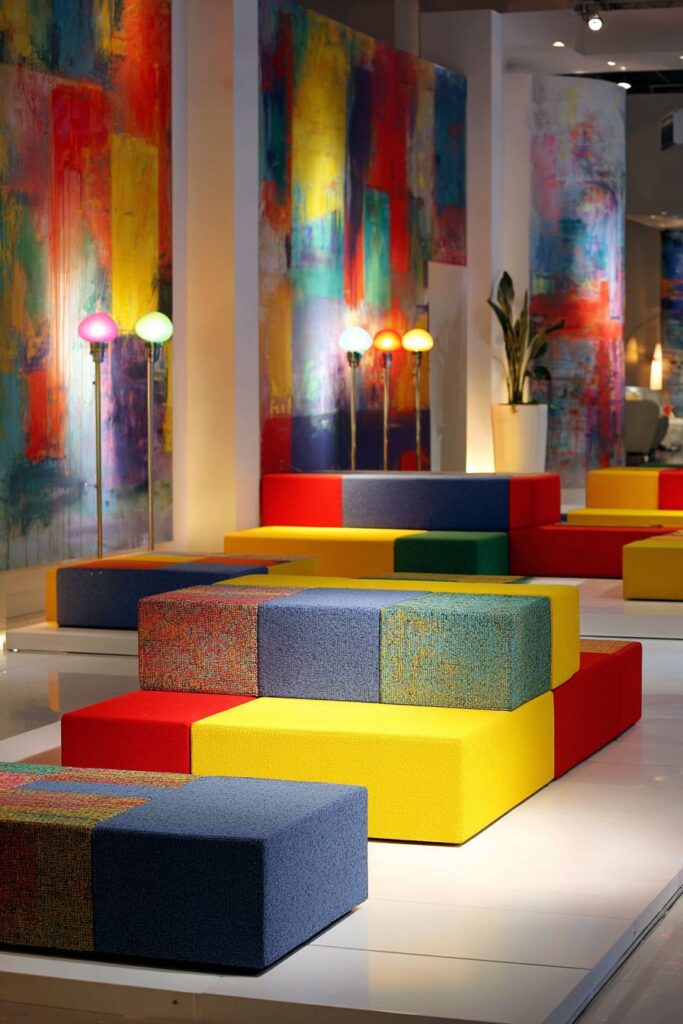Modular Foam Flexibility with Primary Color Boldness