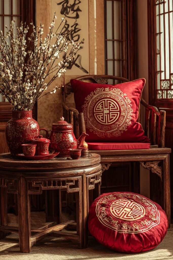 Traditional Tea Room with Cultural Authenticity