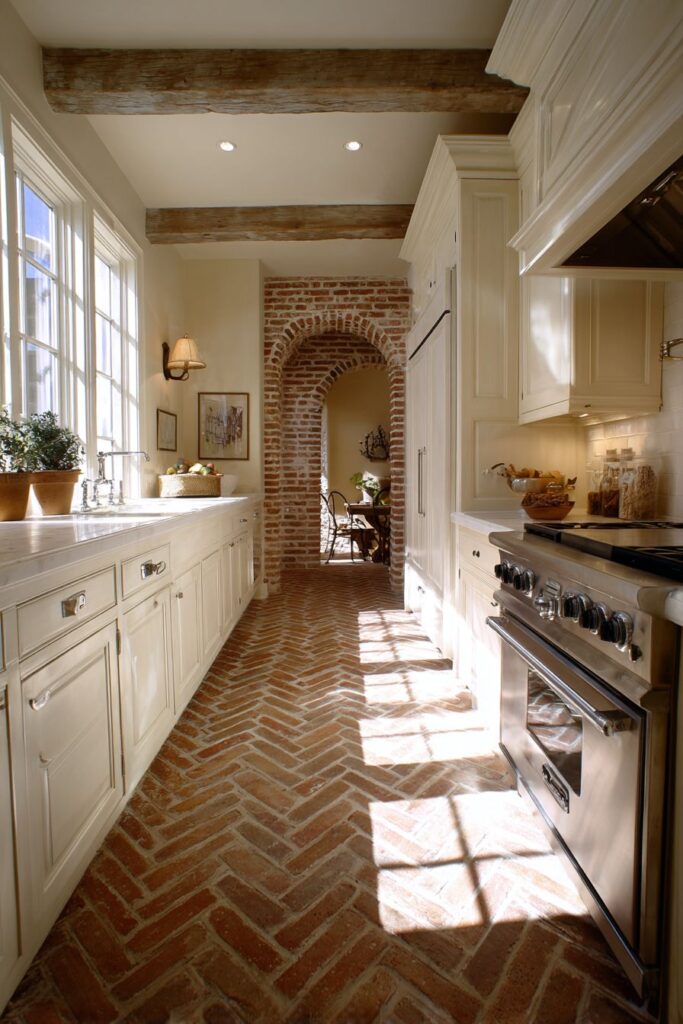 Red Terracotta Floor Foundation