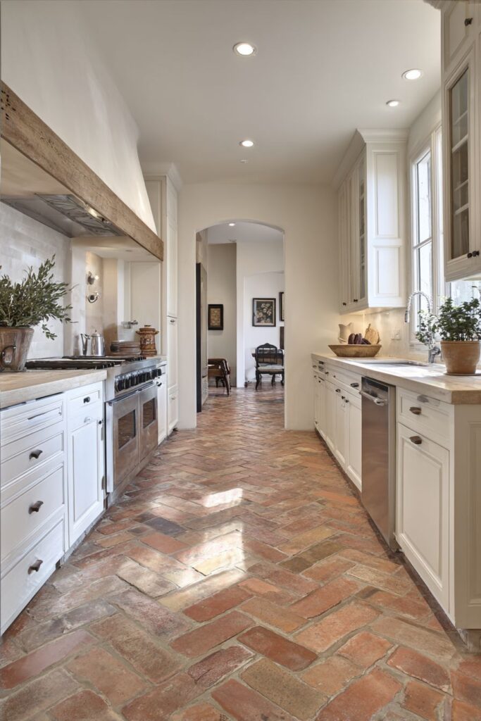 Red Terracotta Floor Foundation