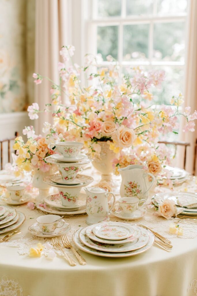 Vintage Afternoon Tea Service