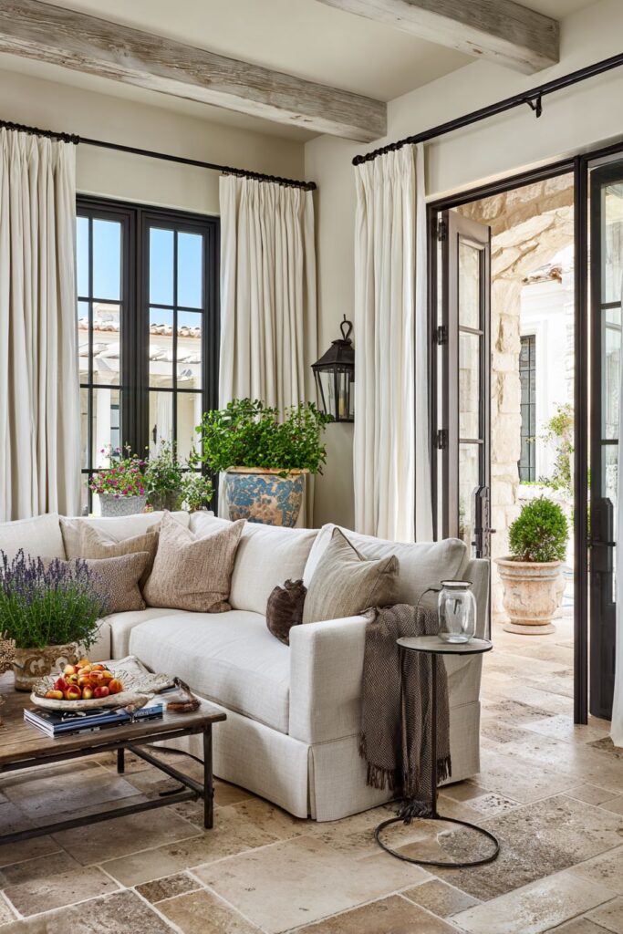 Mediterranean Herb Garden Living