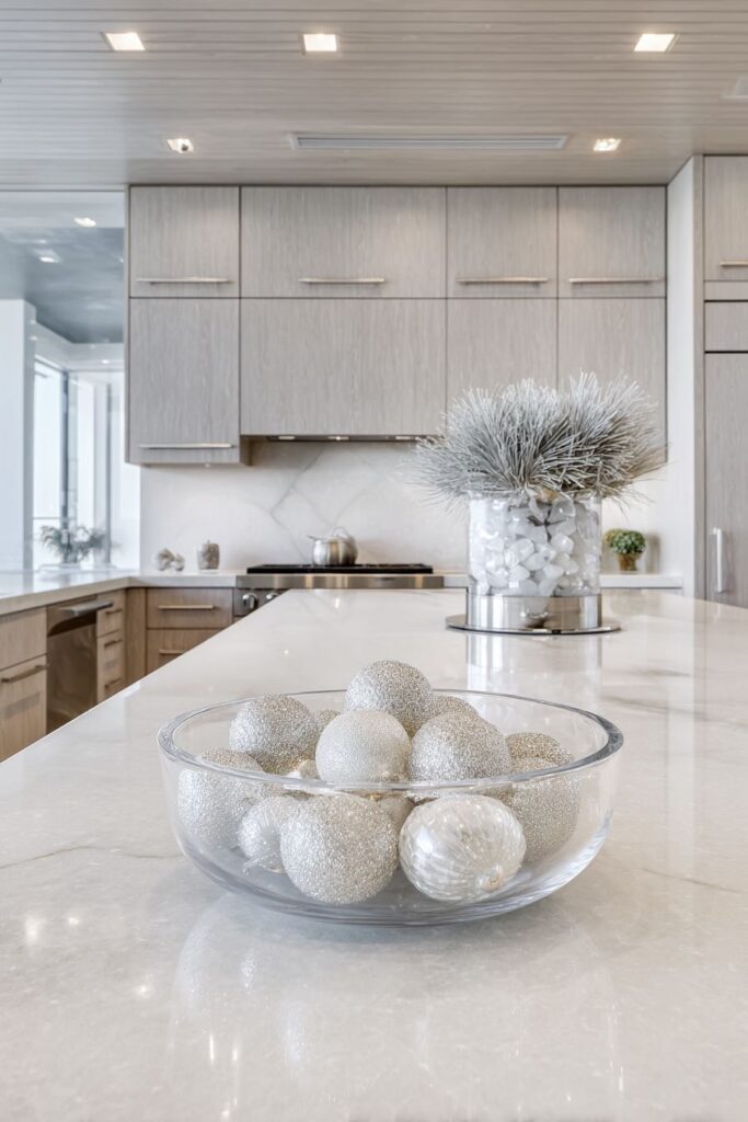 Contemporary Cool Tones with Icy Elegance