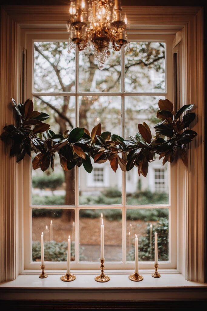 Sophisticated Magnolia Dining Elegance