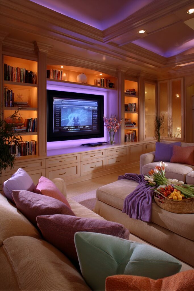 Entertainment Center Memory Display