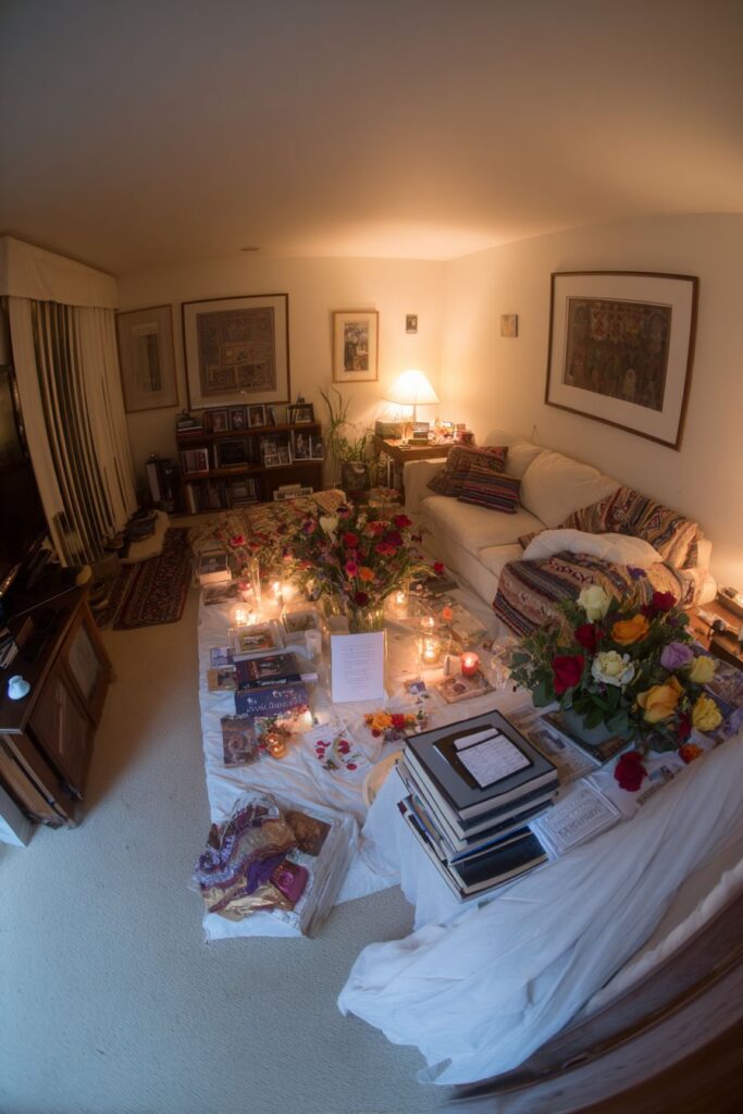 Entertainment Center Memory Display