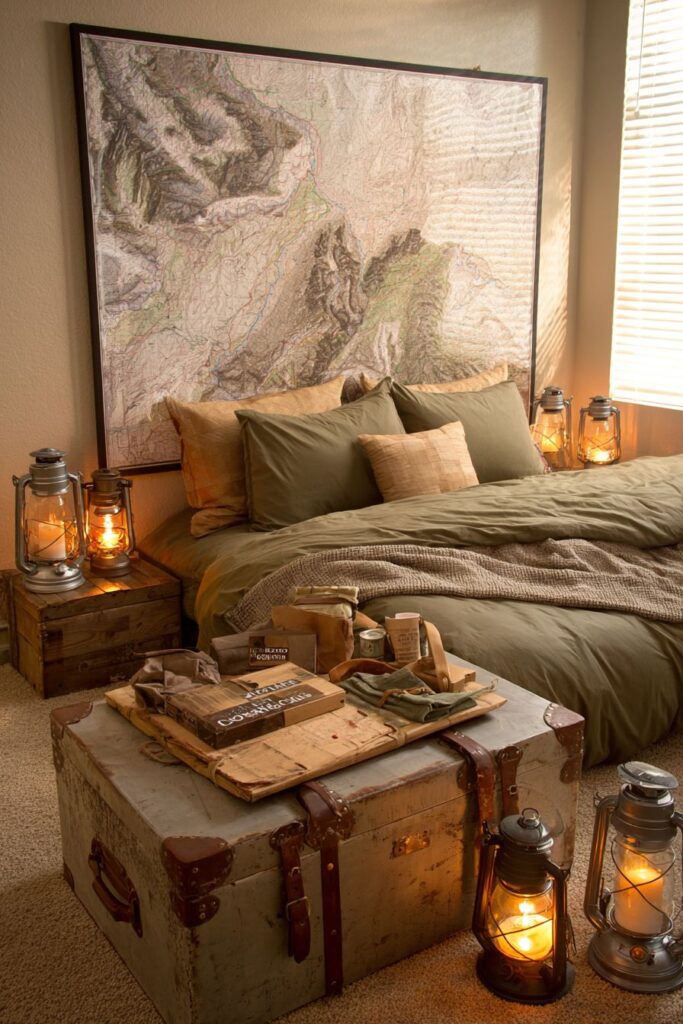 Adventure-Themed Rugged Aesthetic