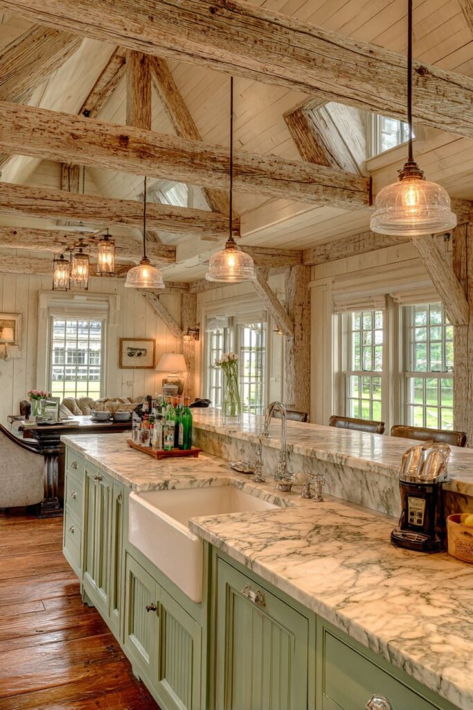 Architectural Cottage Kitchen Details