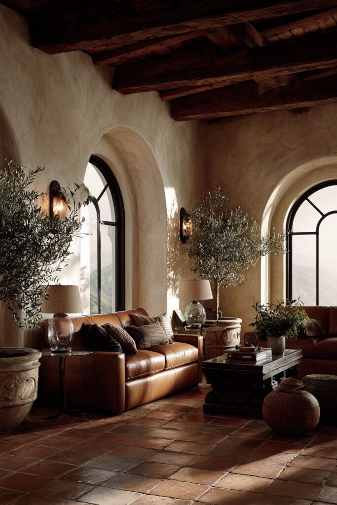 Mediterranean Warmth with Architectural Character