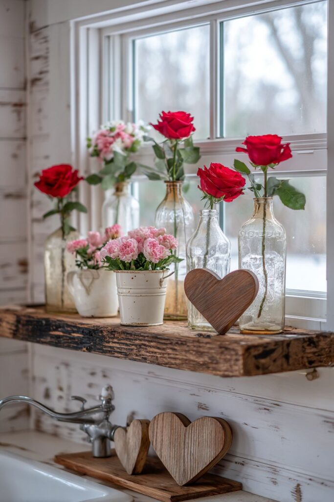 Rustic Wood Bead Garland