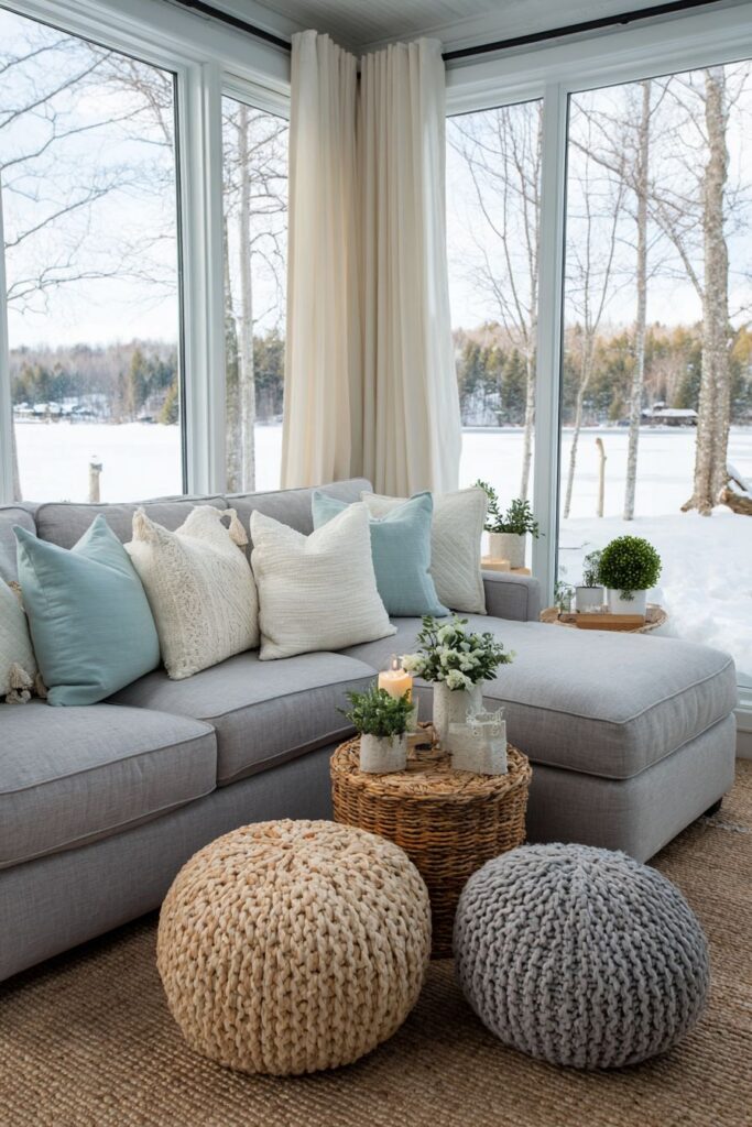 Winter Sunroom Comfort