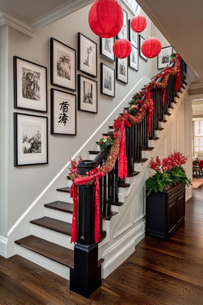 Modern Staircase with Creative Architectural Integration