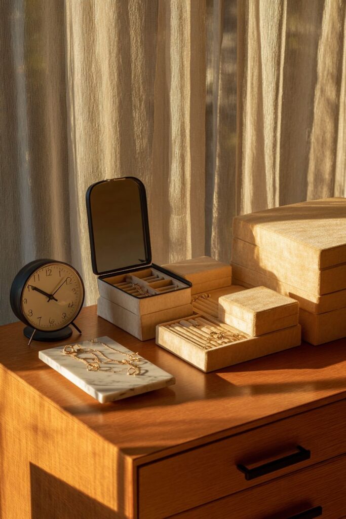 Bedroom Dresser Organizational Luxury Display