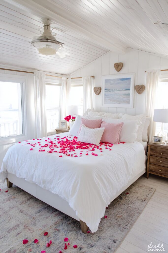 Coastal Romance with Driftwood Hearts