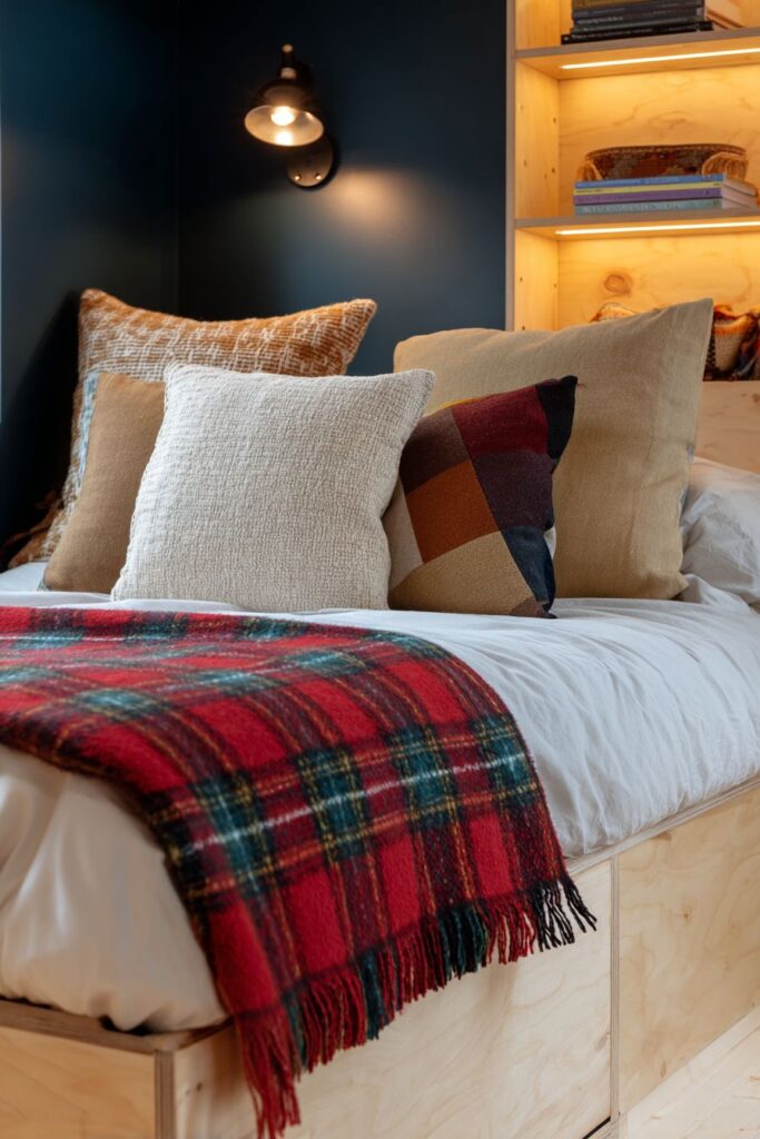 Cozy Built-In Sleeping Alcove