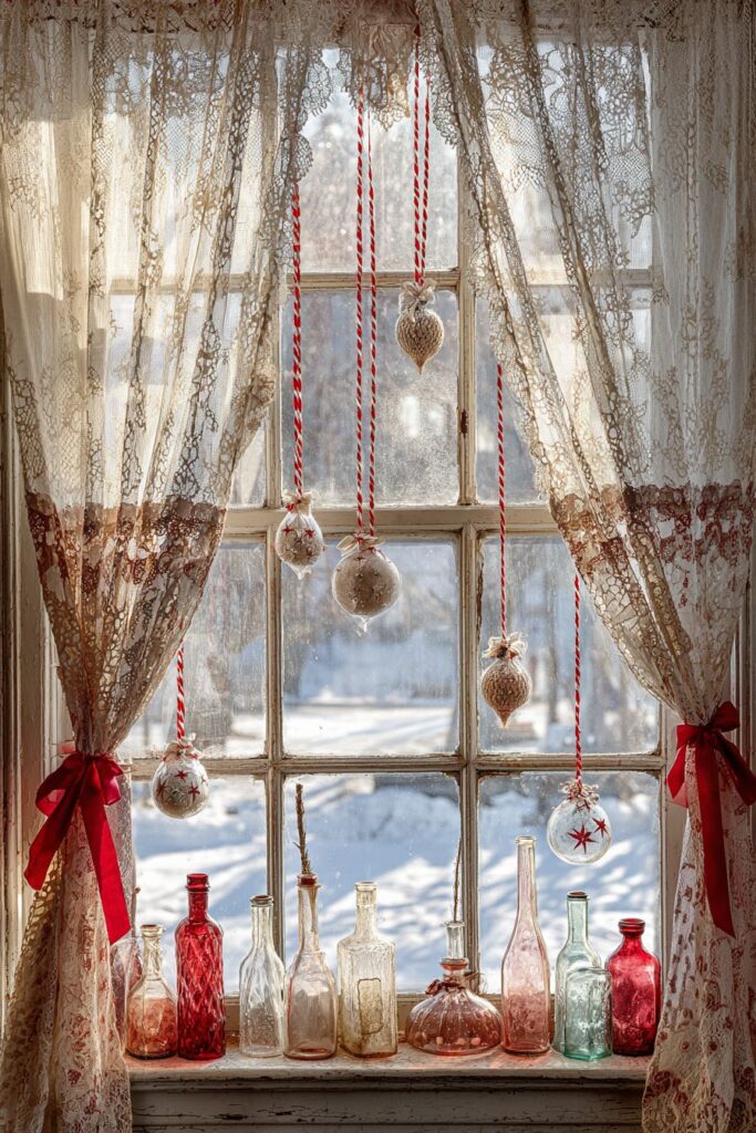 Vintage-Inspired Nostalgic Window Display