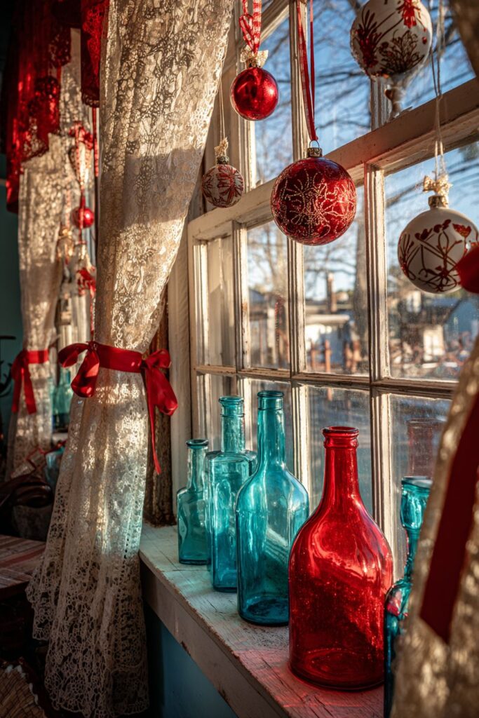 Vintage-Inspired Nostalgic Window Display