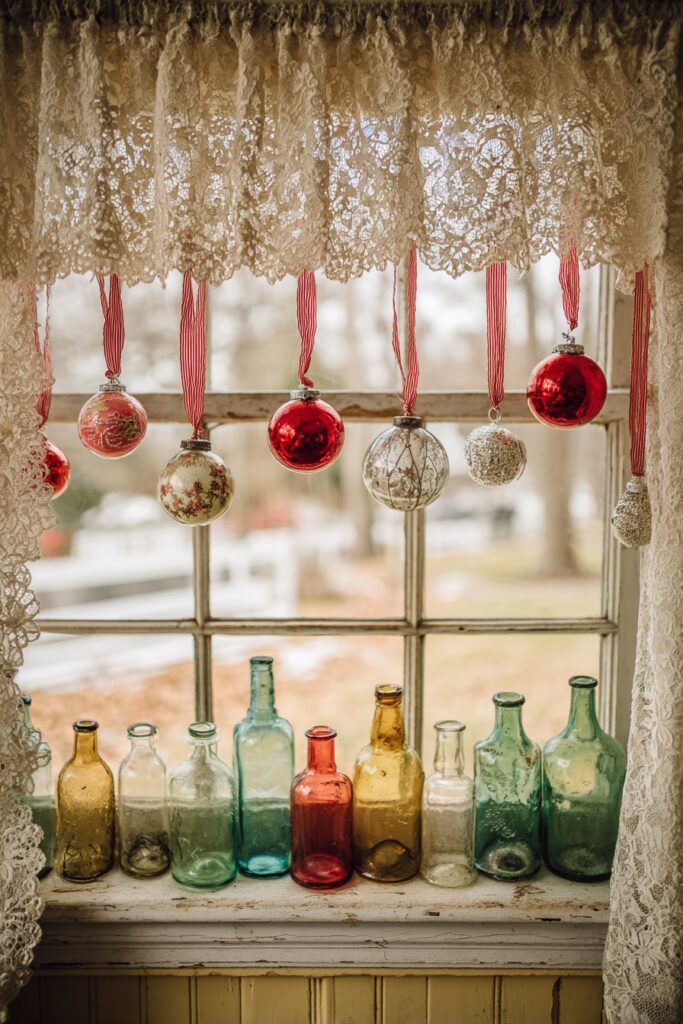 Vintage-Inspired Nostalgic Window Display