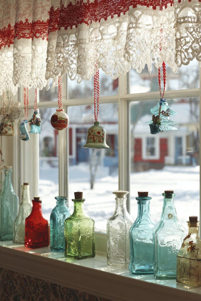 Vintage-Inspired Nostalgic Window Display