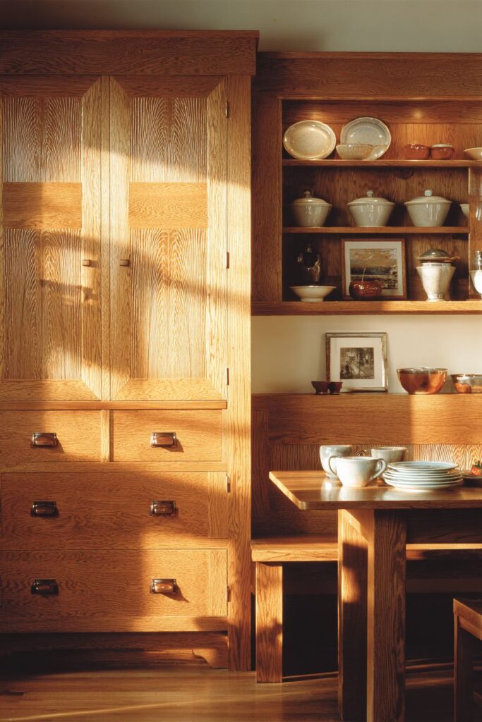 Craftsman-Style Quarter-Sawn White Oak Heritage