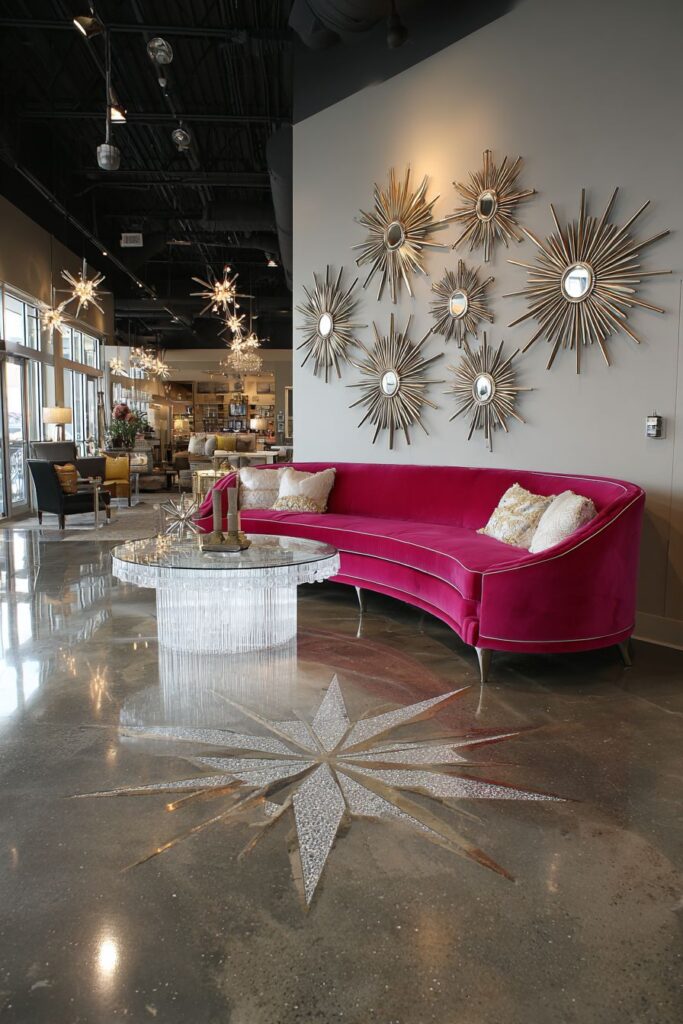 Mirror Multiplication with Hot Pink Drama