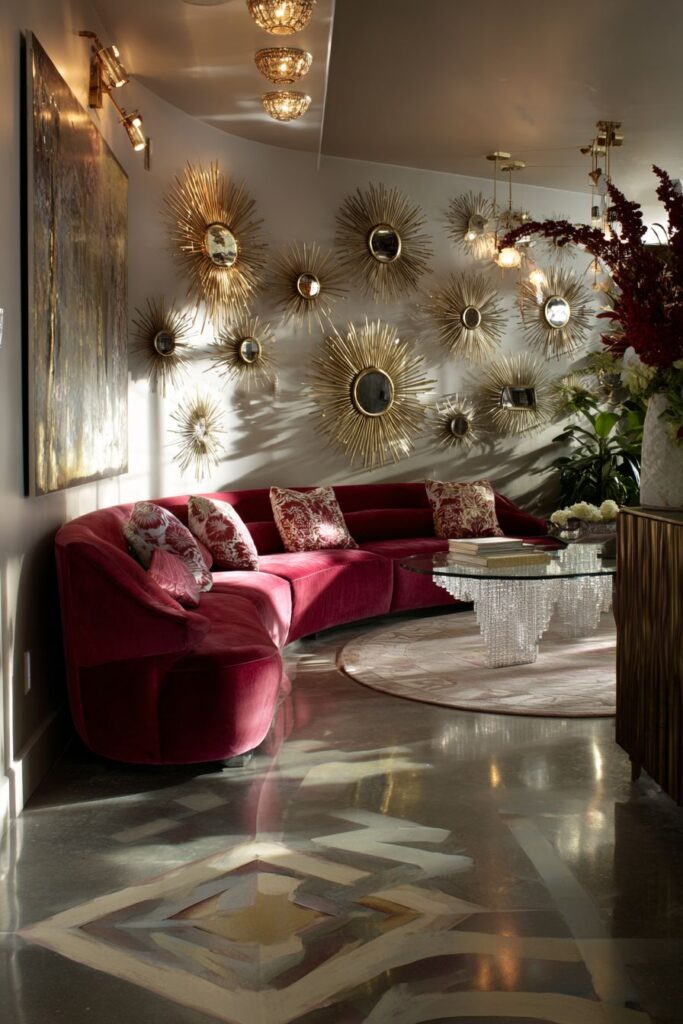 Mirror Multiplication with Hot Pink Drama