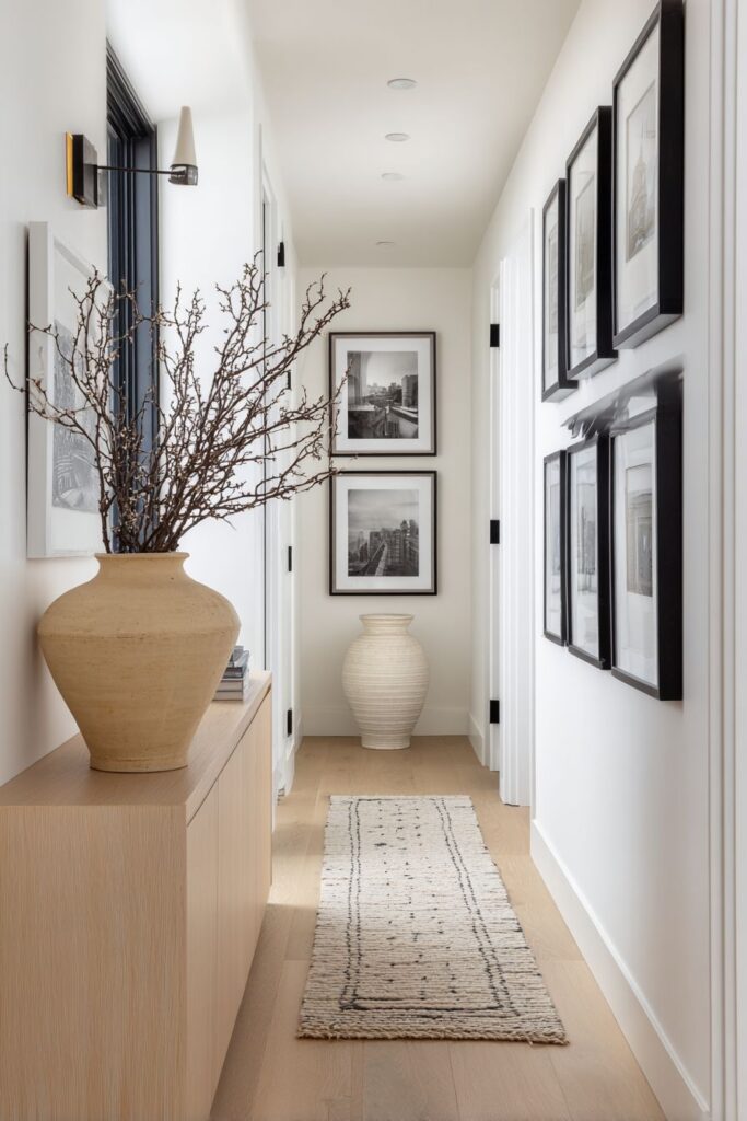 Minimalist Hallway Gallery