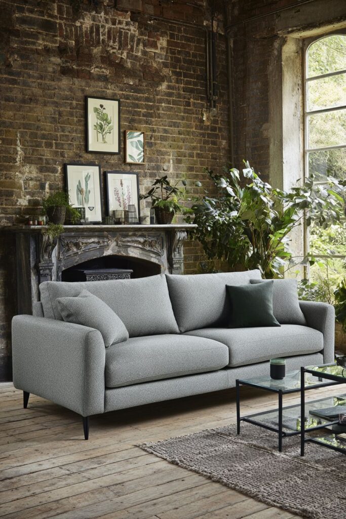  Fireplace Focus with Flexible Surfaces