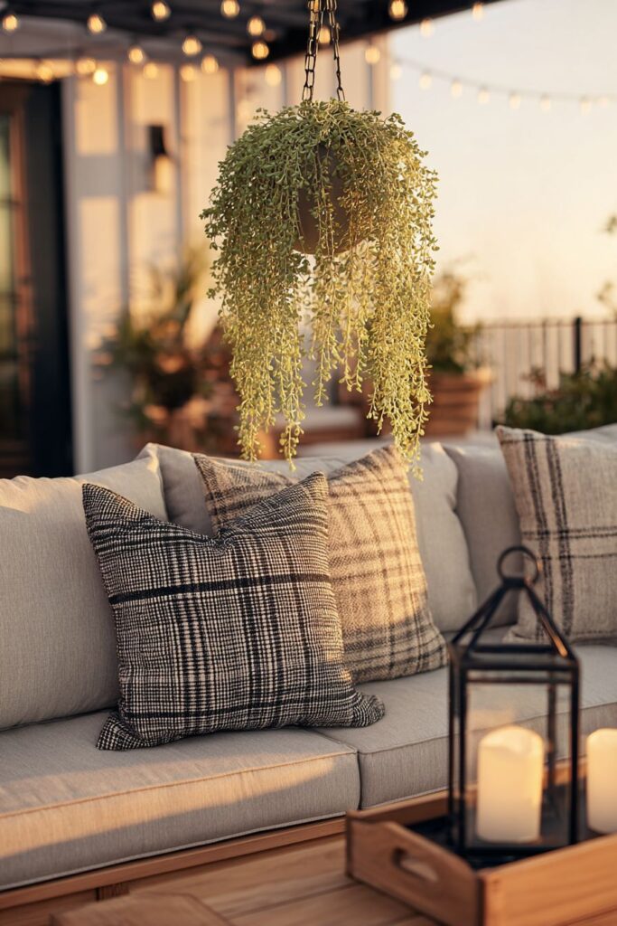 Patio Balcony Outdoor Living Enhancement Set