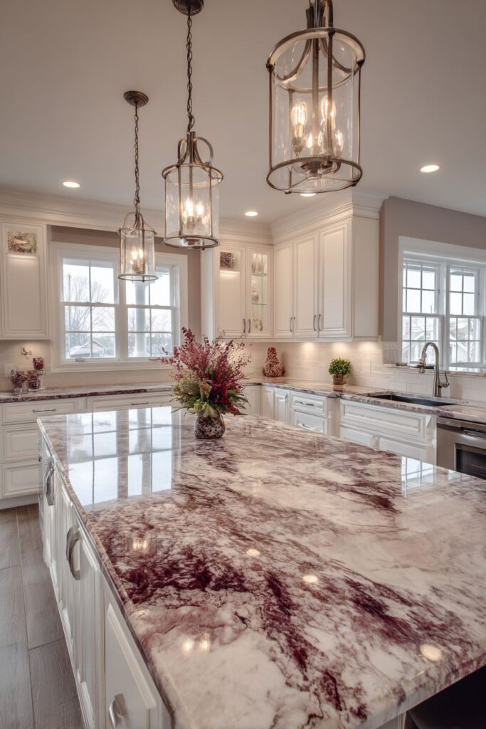 Red Quartzite Natural Beauty