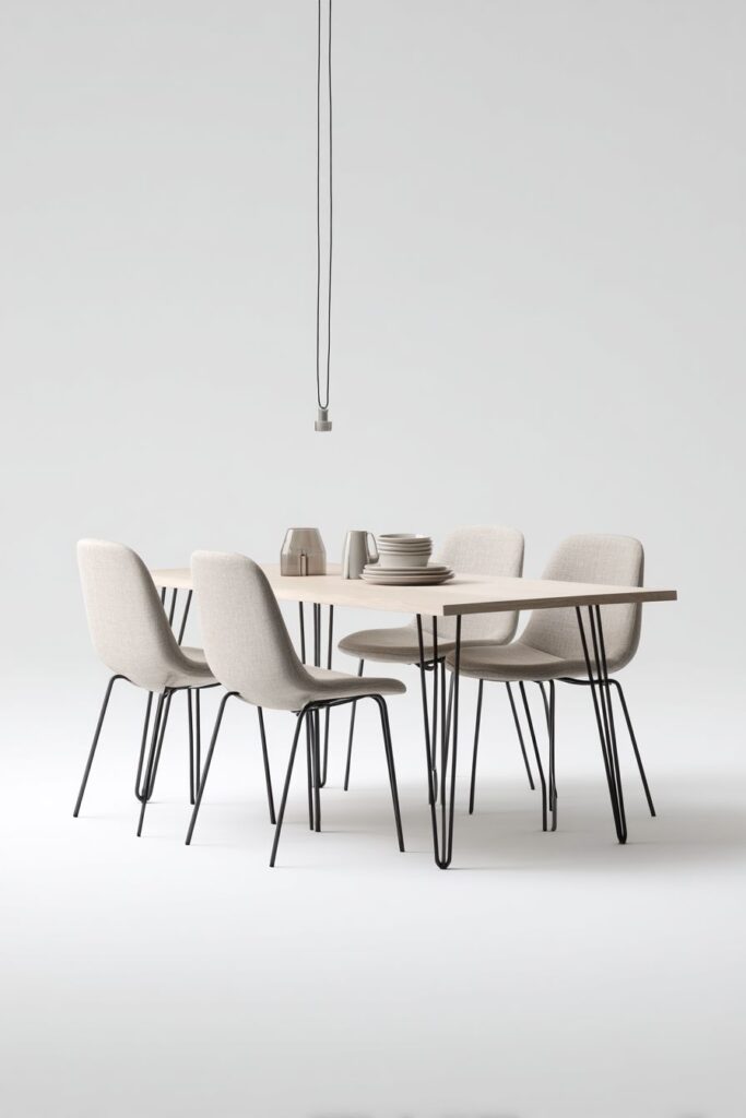 Minimalist Hairpin Leg Design