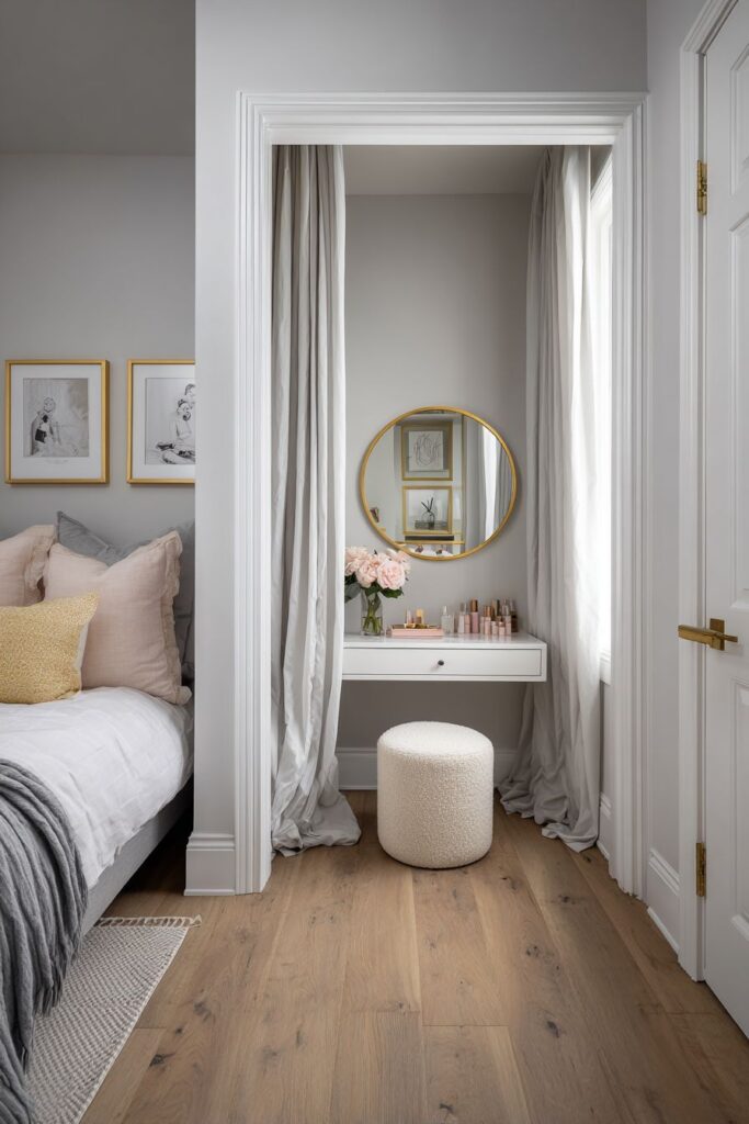 Converted Vanity Alcove