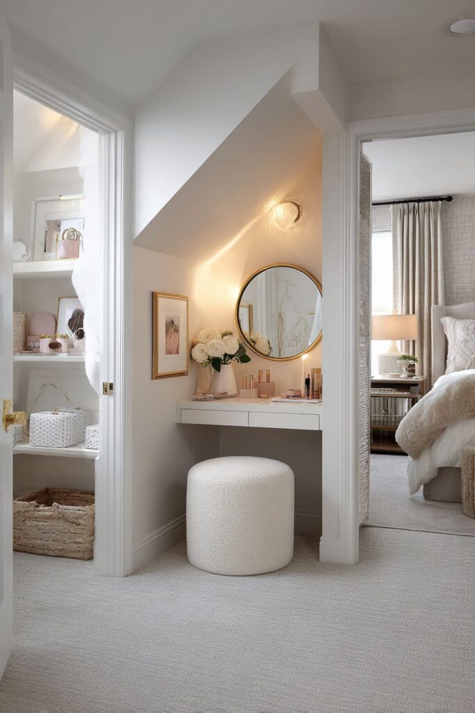 Converted Vanity Alcove