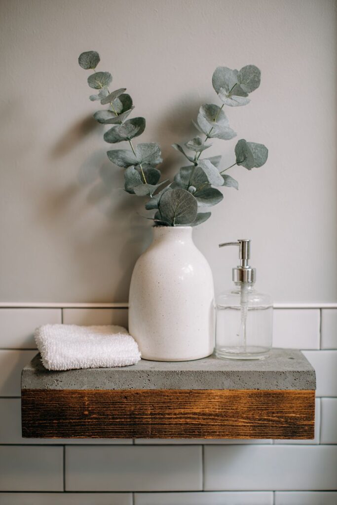 Zen Powder Room Simplicity