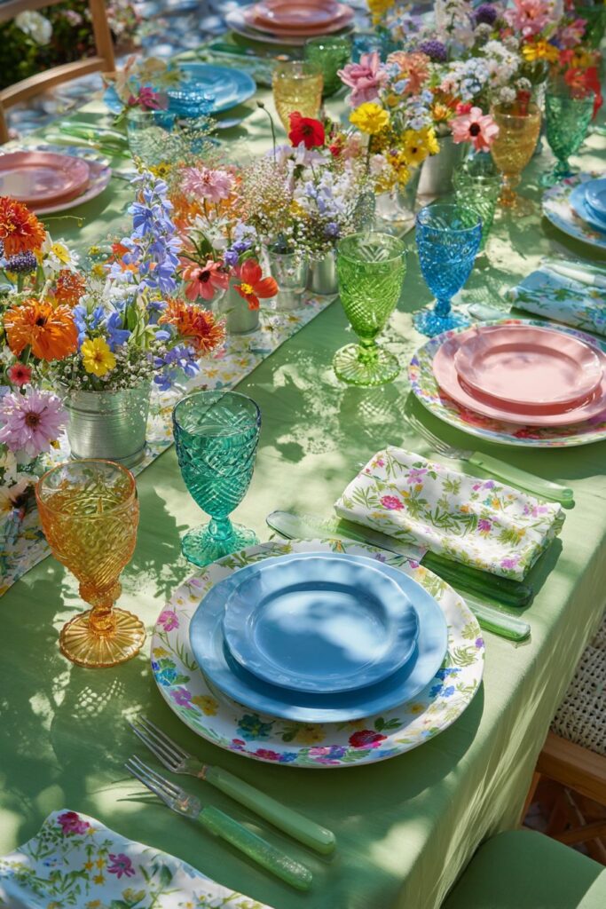 Vibrant Garden Party Joy
