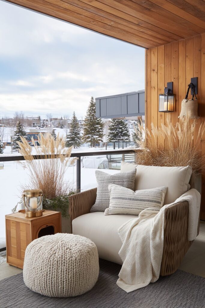 Pet-Friendly Winter Space with Safety Features