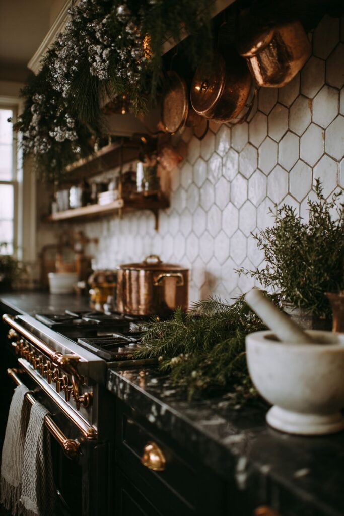 Range Area Elegance with Zellige Tile Drama