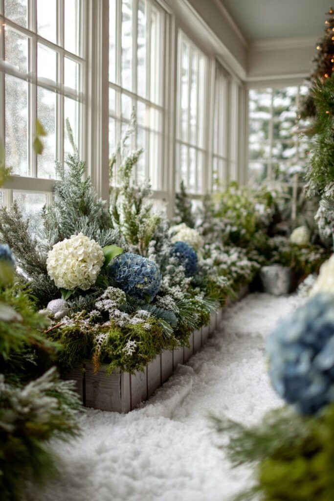 Abundant Sunroom Winter Garden