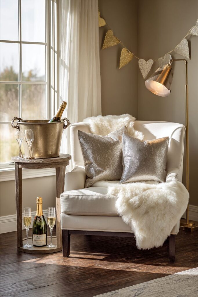 Cozy Reading Nook Anniversary Corner