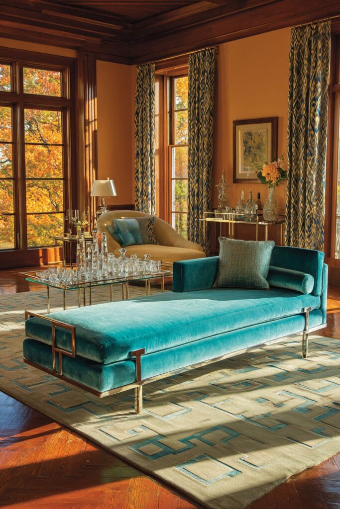 Herringbone Drama with Transportation-Age Glamour