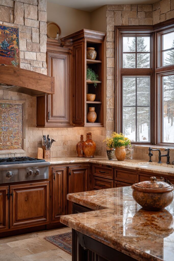 Mixed Cabinet Finishes for Visual Depth