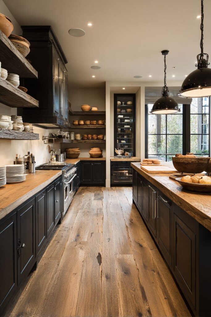 Mixed Cabinet Finishes for Visual Depth