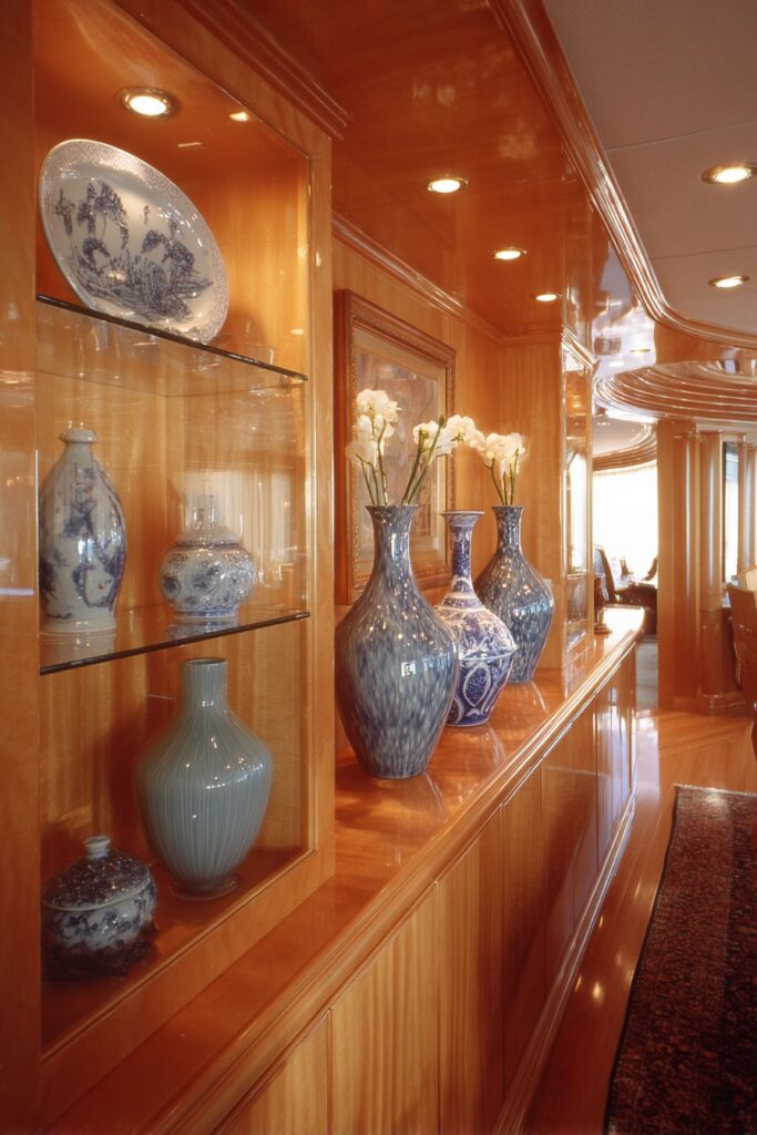 Built-In Custom Millwork Buffet Integration