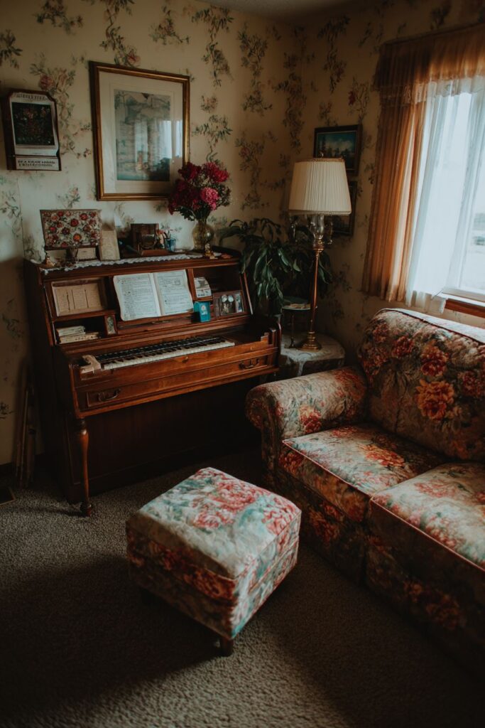 Intimate Writing Corner with Nostalgic Correspondence