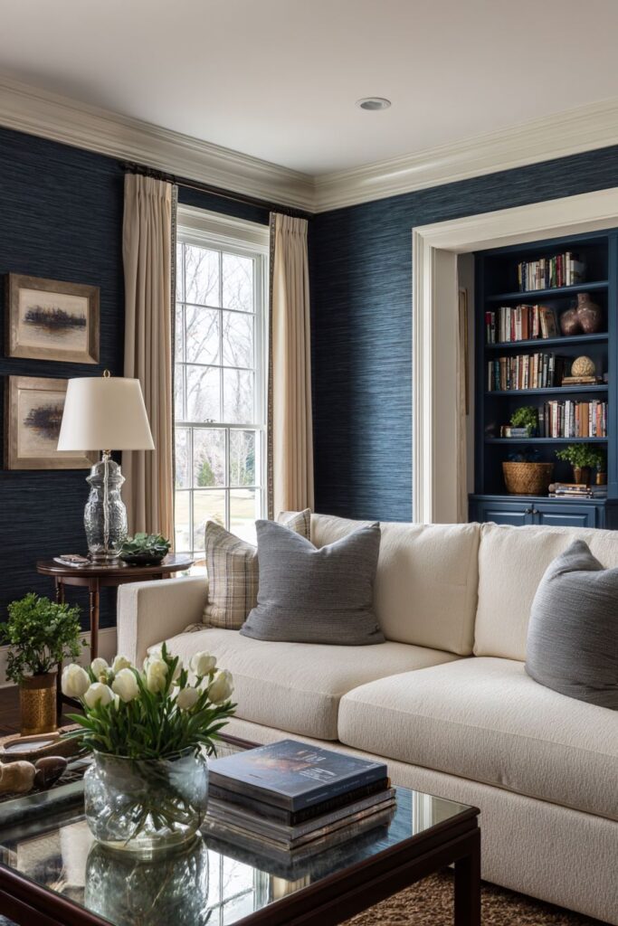 Transitional Textured Elegance